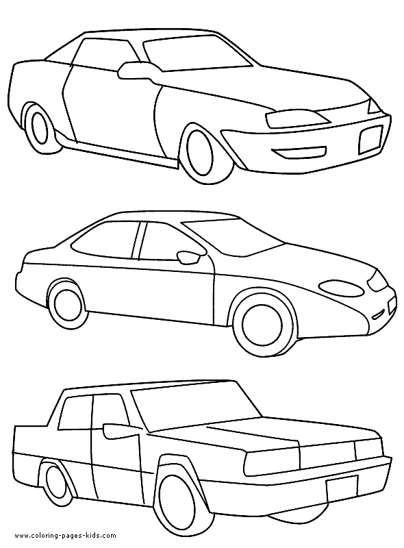 a car coloring pages - photo #49