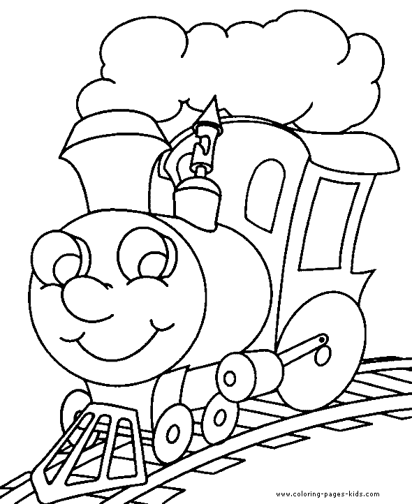 Steam Train Color Pages Coloring Pages For Kids Transportation Coloring Pages Printable 