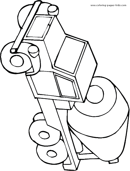 Coloring Pages Cars And Trucks. Trucks Coloring pages