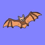 Bats coloring pages for kids