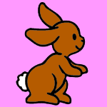 Bunnies coloring pages for kids