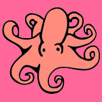 Octopus coloring pages for kids