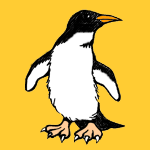 Penguins coloring pages for kids