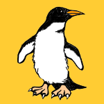 Penguins coloring pages