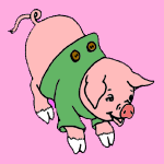 Pigs coloring pages for kids