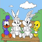 Baby Looney Tunes coloring