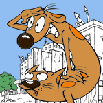 CatDog coloring pages