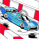 Hot Wheels coloring pages