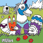 Viva Piñata coloring pages