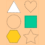 Shapes coloring