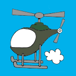 Helicopters coloring