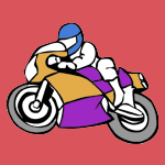 Motorcycles coloring