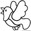 bird coloring page