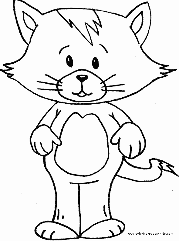 cat color page, animal coloring pages, color plate, coloring sheet,printable coloring picture