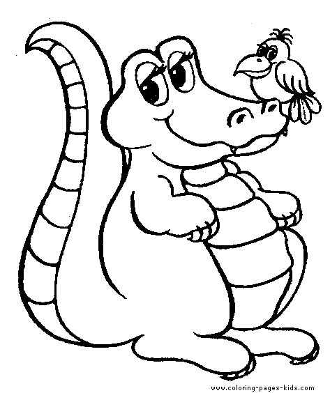 crocodile color page, animal coloring pages, color plate, coloring sheet,printable coloring picture