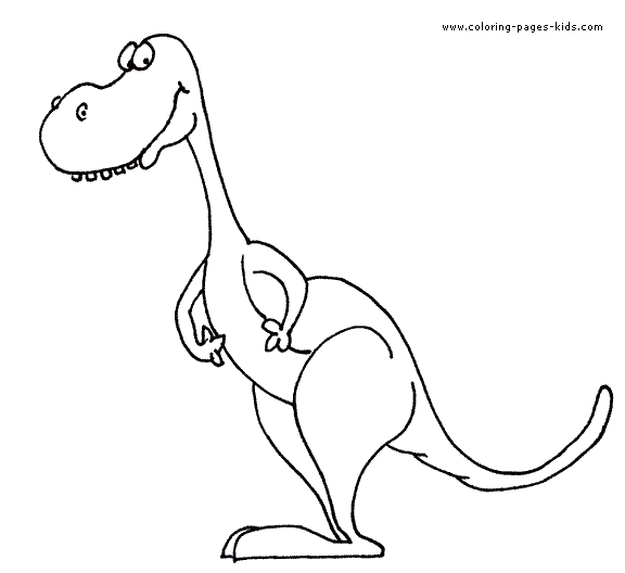 Cartoon Dinosaur color page. Free printable coloring sheets for kids. Cartoon Dinosaur color page. Free printable coloring sheets for kids.