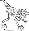 dinosaur coloring page for kids