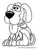 dog coloring page