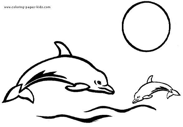 dolphins color page, dolphins, animal coloring pages, color plate, coloring sheet,printable coloring picture