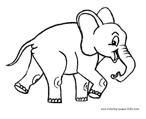 Elephant color page, animal coloring pages, color plate, coloring sheet,printable coloring picture