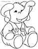 elephant coloring page