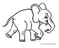 elephant coloring page