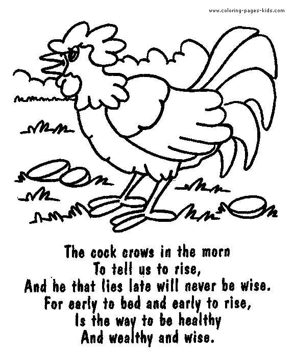 chicken color page, animal coloring pages, color plate, coloring sheet,printable coloring picture