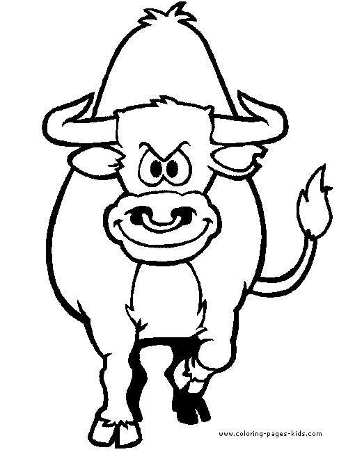 Cow color page, animal coloring pages, color plate, coloring sheet,printable coloring picture