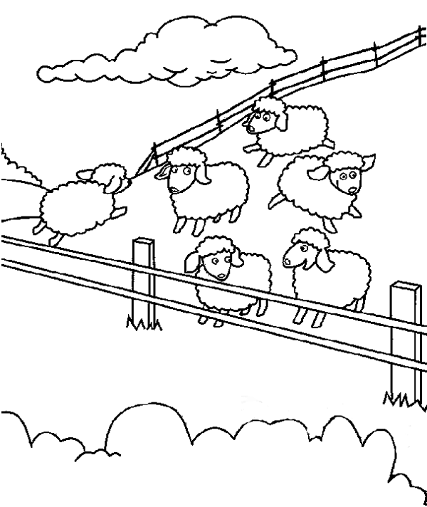 Sheep color page, animal coloring pages, color plate, coloring sheet,printable coloring picture