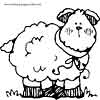 sheep coloring pages