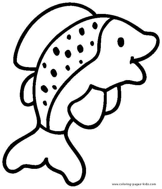 Fish color page, animal coloring pages, color plate, coloring sheet,printable coloring picture