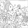 fish coloring page