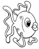 Goldfish coloring pages