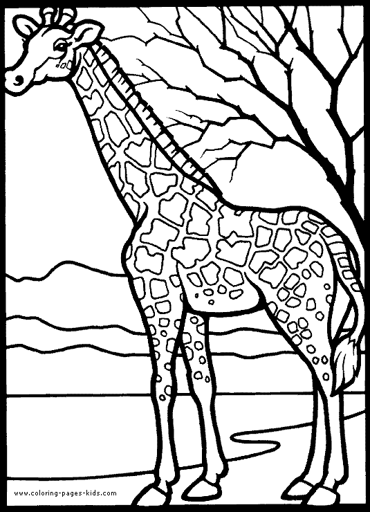 africa coloring pages