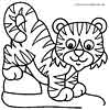 lion cup coloring page
