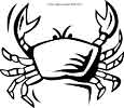 crab coloring page