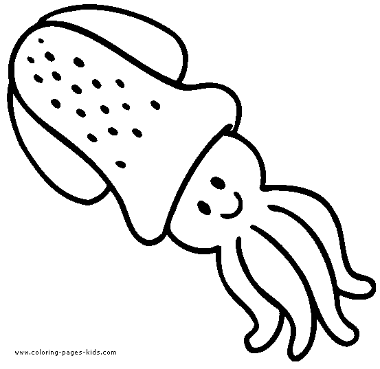 Octopus color page, animal coloring pages, color plate, coloring sheet,printable coloring picture