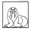 printable Sea lion coloring pages