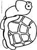 Turtle coloring page