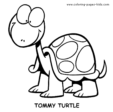 Turtle coloring pages, color plate, coloring sheet,printable coloring picture