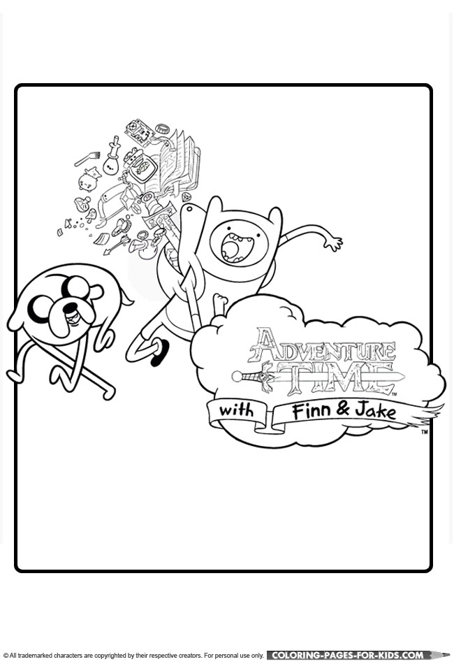 Adventure Time coloring