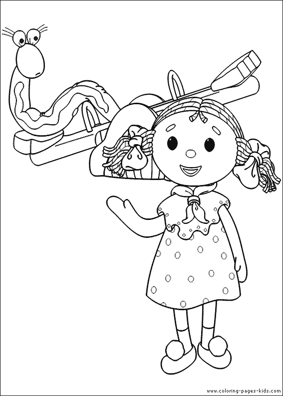 Andy Pandy color page, cartoon characters coloring pages, color plate, coloring sheet,printable coloring picture