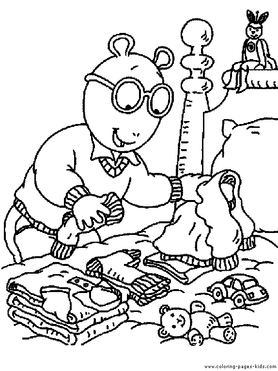 Arthur color page, cartoon characters coloring pages, color plate, coloring sheet,printable coloring picture