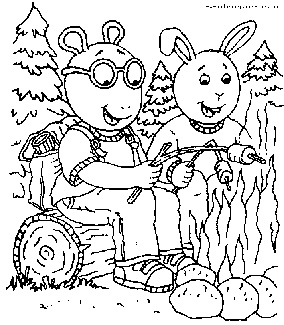 Arthur color page, cartoon characters coloring pages, color plate, coloring sheet,printable coloring picture