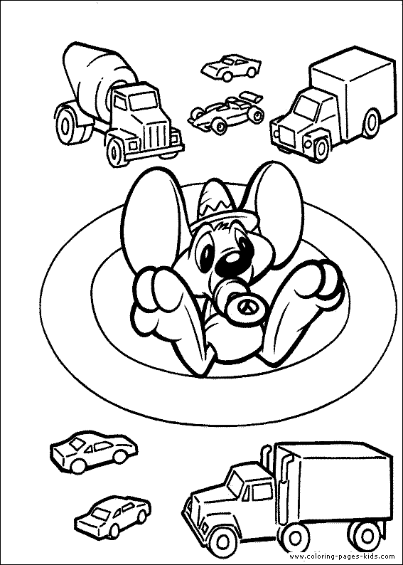 Baby Looney Tunes color page cartoon characters coloring pages, color plate, coloring sheet,printable coloring picture