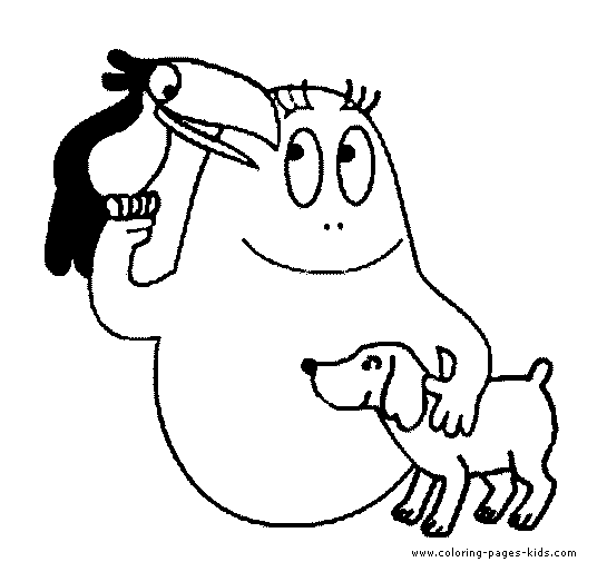 Barbapapa color page cartoon characters coloring pages, color plate, coloring sheet,printable coloring picture