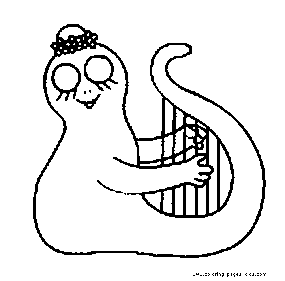Barbapapa color page cartoon characters coloring pages, color plate, coloring sheet,printable coloring picture