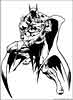 Batman cartoon coloring pages