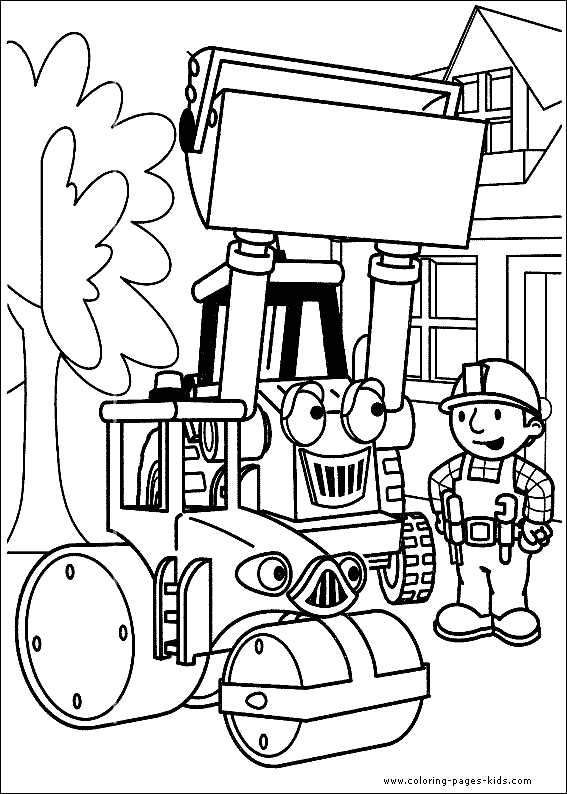 Bob the Builder color page