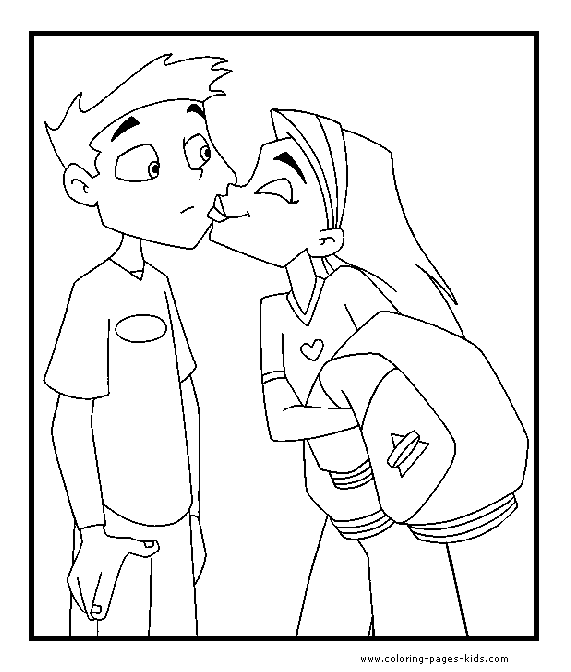 Braceface color page cartoon characters coloring pages, color plate, coloring sheet,printable coloring picture